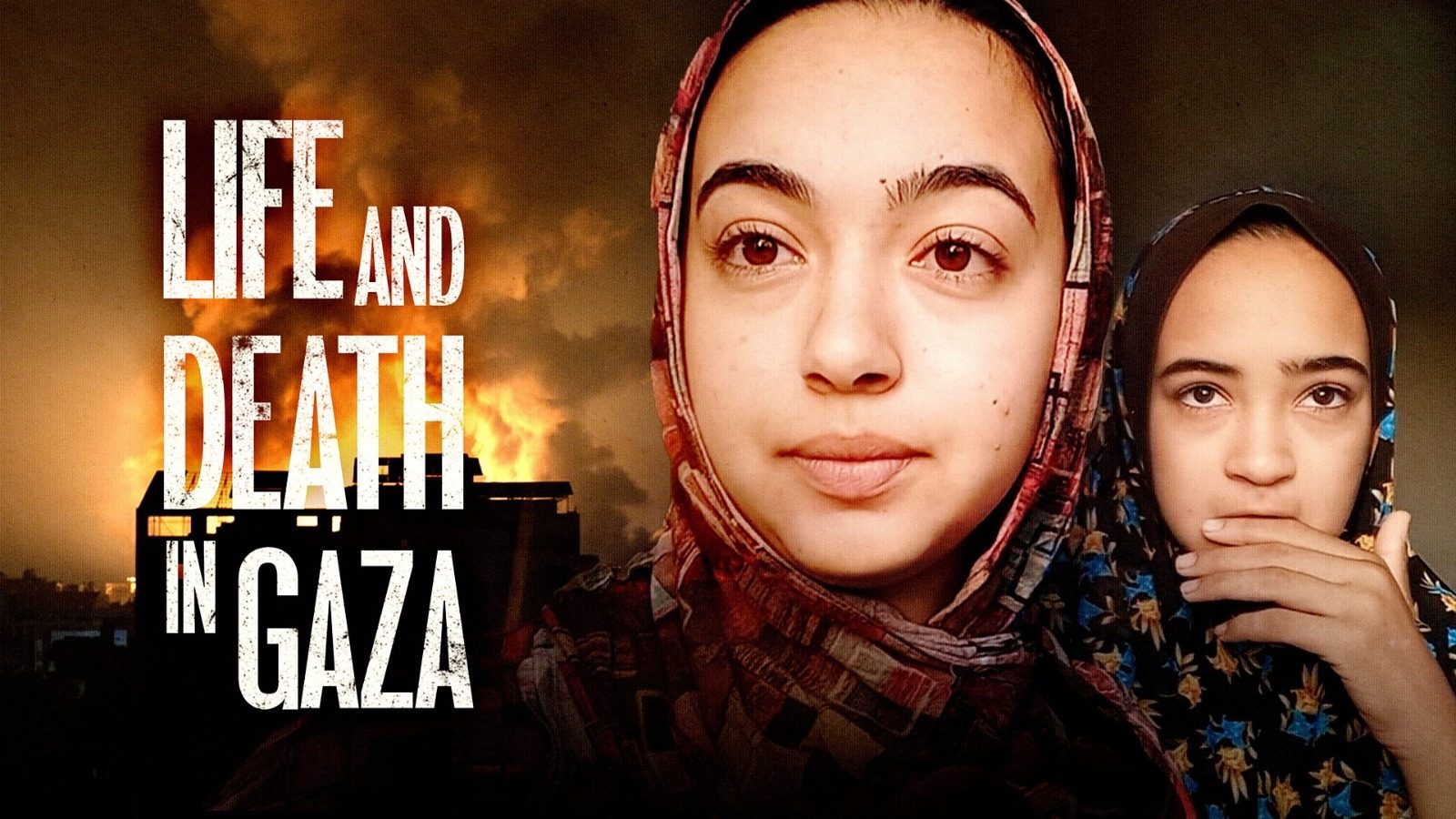 Key art for Life and Death in Gaza.
