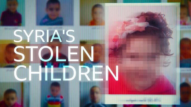 Key art for Syria&rsquo;s Stolen Children.